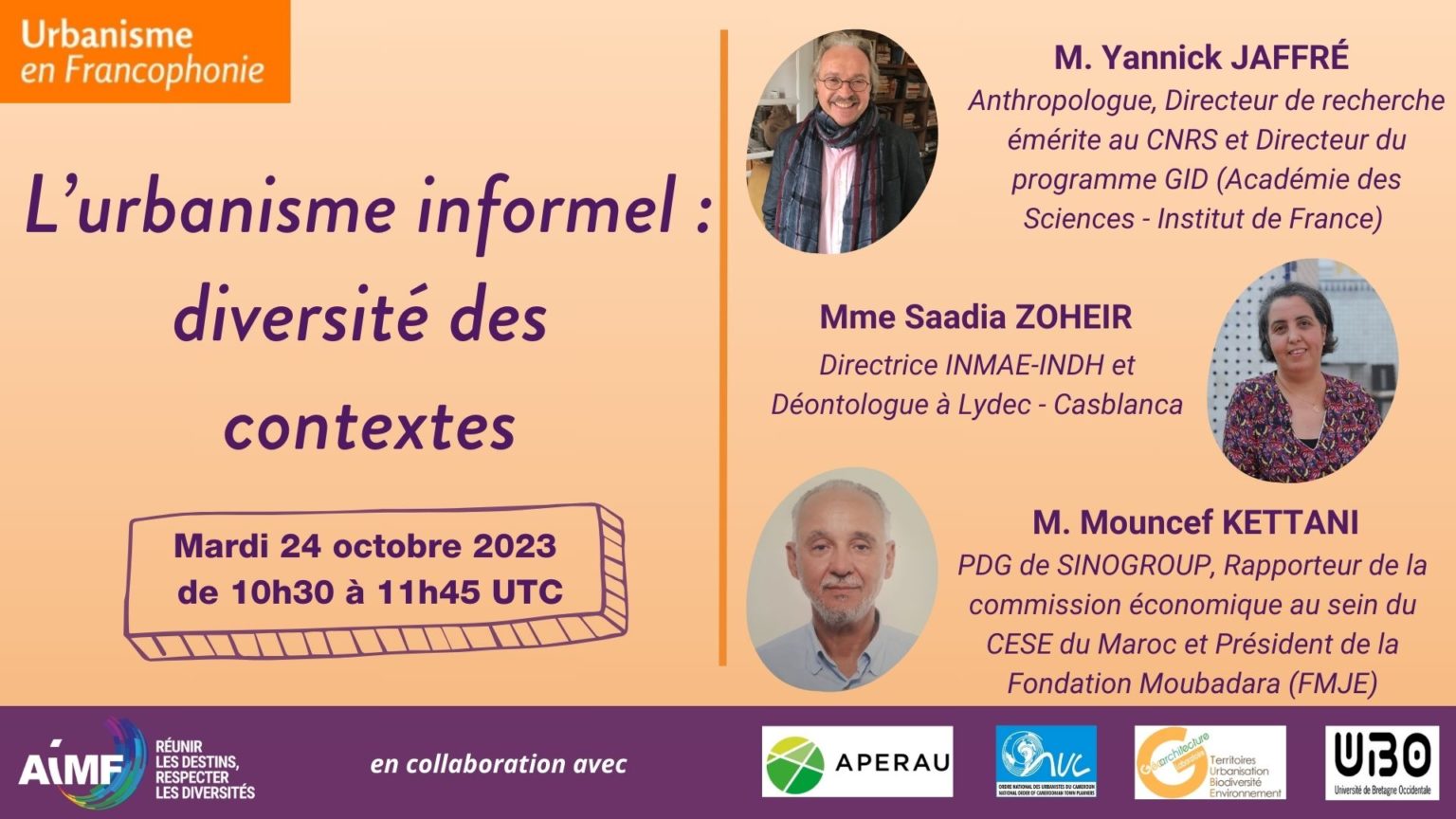 inaire 13 L’urbanisme informel diversité des contextes