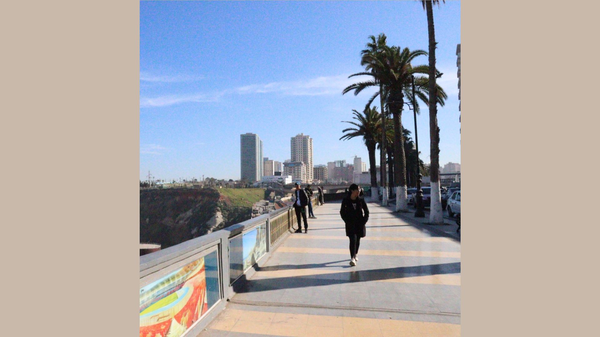 Front de mer et harcèlement_Oran_Nejwa BAKHTI, mars 2023